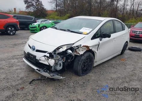 2013 Toyota Prius Two from USA, damaged, VIN JTDKN3DU8D5698312